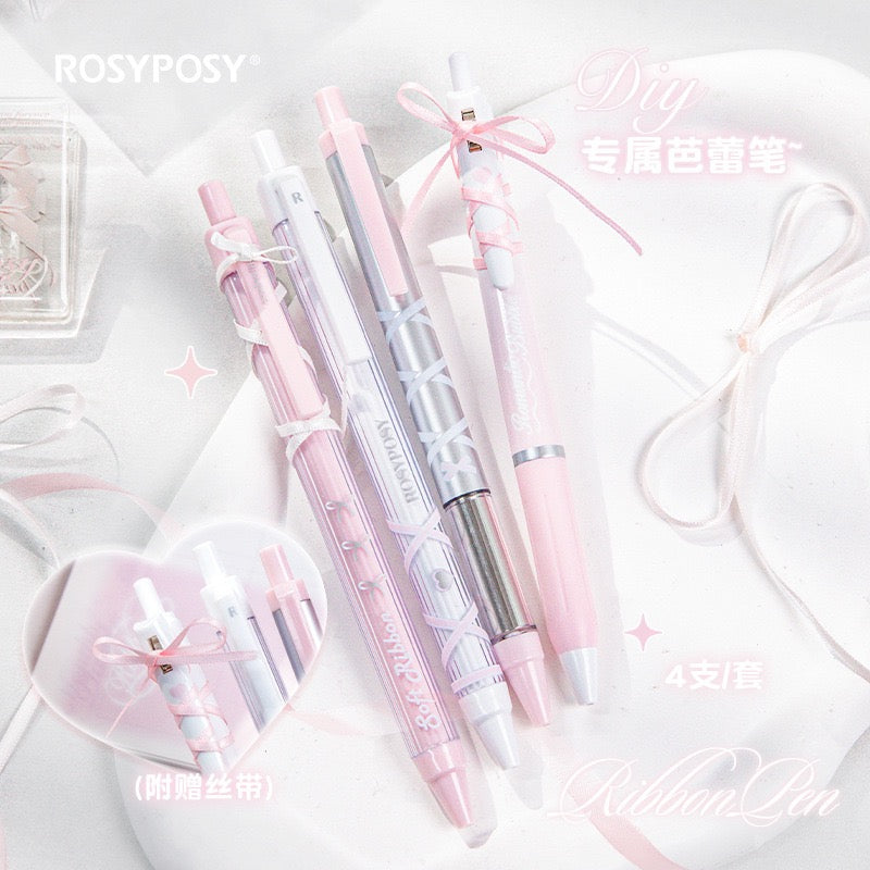 Rosyposy Ribbon Neutral Pen Set