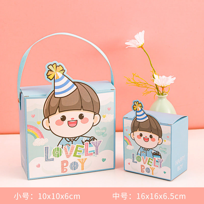 Rainbow baby gift bag